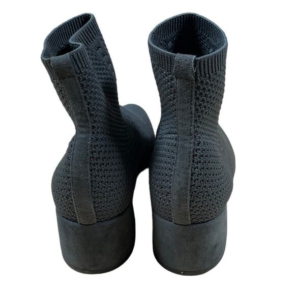 Eileen Fisher Purl Graphite Stretch Gray Women's Bootie Size 5 New Without Box - Picture 5 of 7